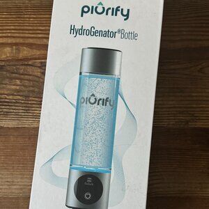 Piurify Hydrogen Water Bottle Generator (Silver)